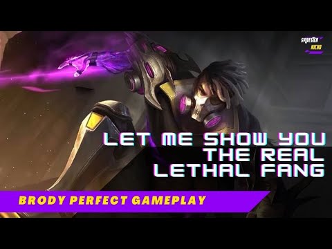 THE REAL LETHAL FANG! Brody's Perfect Gameplay and Build! Use this before Moonton Nerfed this Hero.