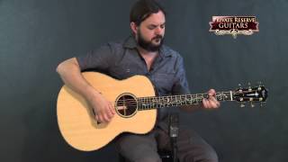 Video thumbnail for Taylor PS18e Grand Orchestra ES2 Acoustic Electric Guitar Natural by Musician's Friend