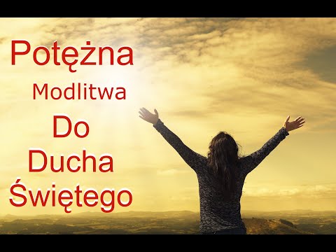 Potężna modlitwa do Ducha Świętego