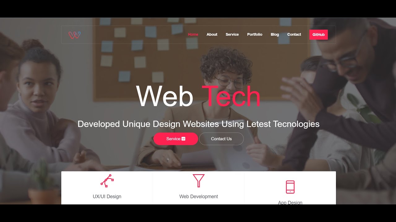 HTML ,CSS ,JS ,BootStrap Website WebTech  | Live link | #html #css #react #bootstrap #programming