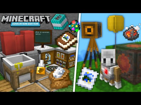 Full Minecraft Education Edition Review |  Programming, Chemistry, Exclusive and Secret Things