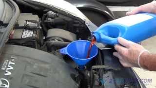 Coolant Drain and Refill Scion XD 