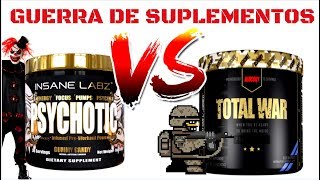 PSYCHOTIC GOLD  VS TOTAL WAR ( GUERRA DE SUPLEMENTOS)