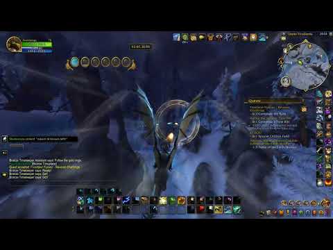 Wow The Azure Span Race Course Frostland Flyover Reverse Challenge Gold