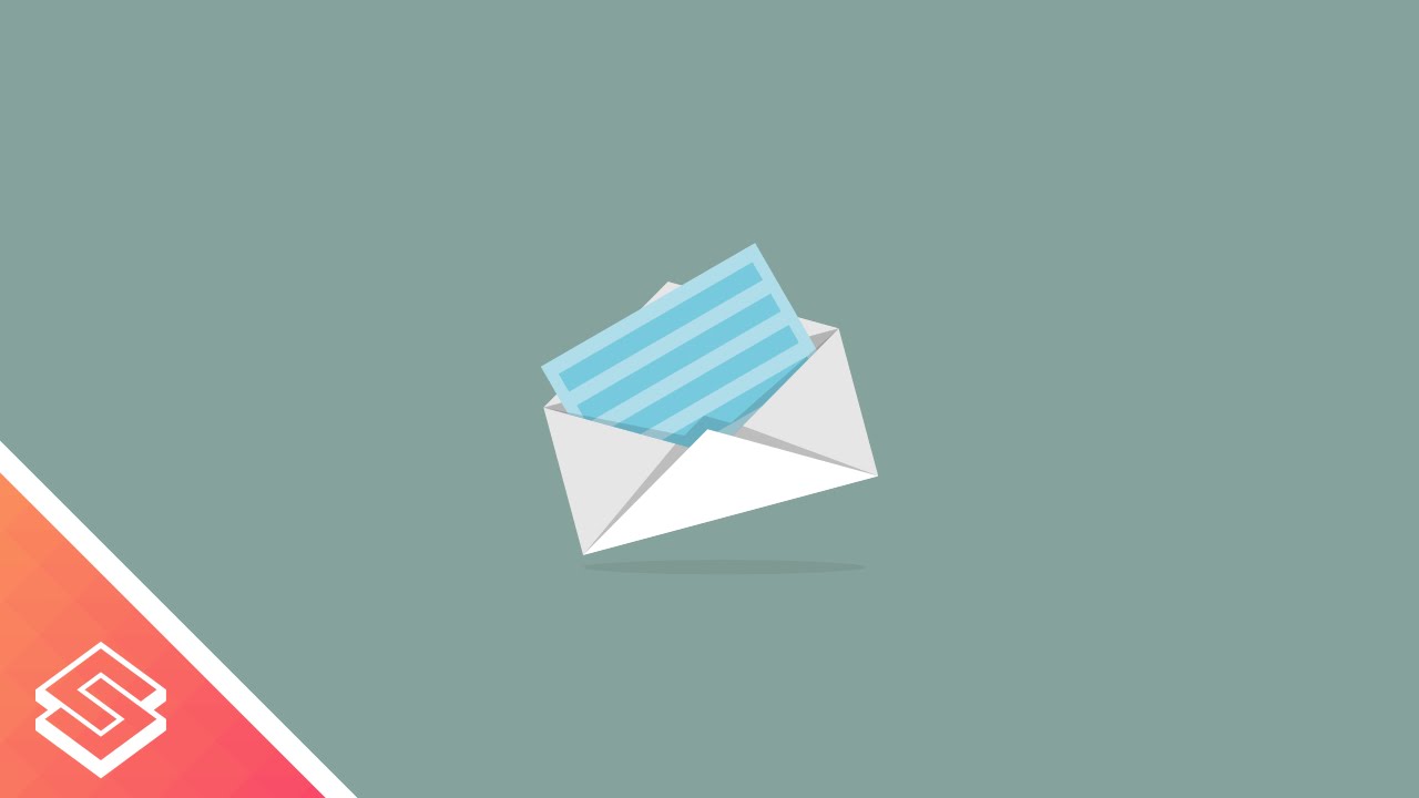 Inkscape Tutorial: Vector Envelope Icon