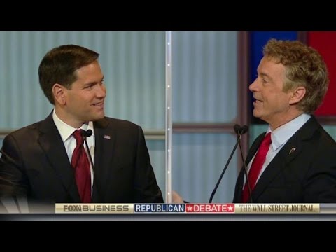 Rand Paul Vs Marco Rubio On Military Spending