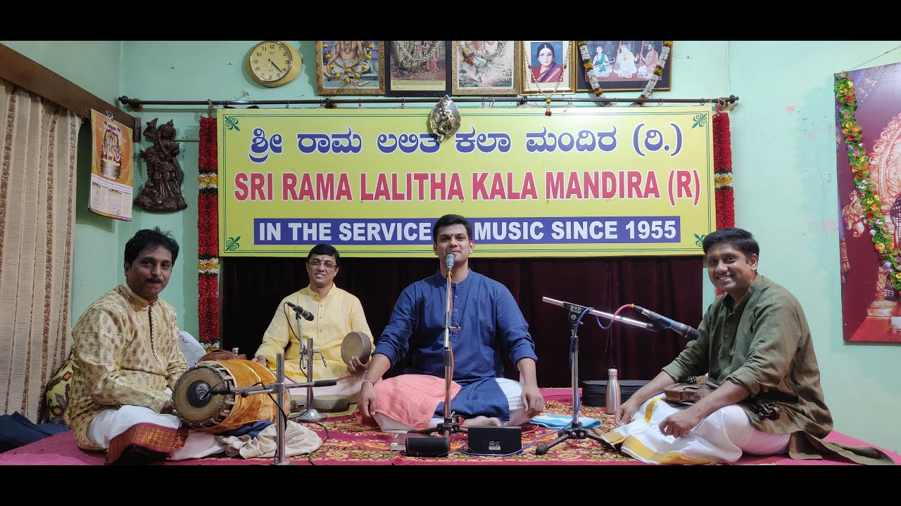 Karnatak Vocal music by Vid. Vinay Sharva