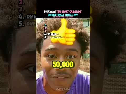 Ranking The Most Creative Basketball Shots Part 9🤯🧡