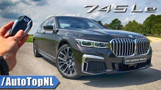 2020 BMW 7 Series 745Le REVIEW POV Test Drive on A