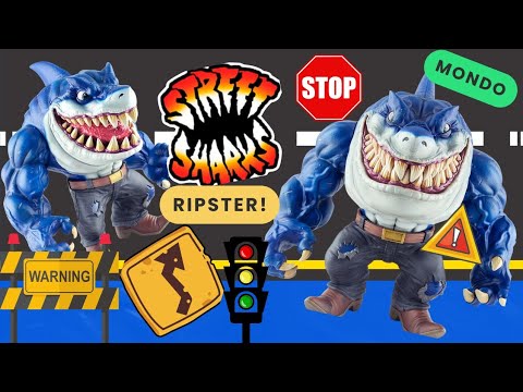 🦈IT'S RIPSTER! MONDO STREET SHARK SOFT VINYL FIGURE FULL UNBOXING & REVIEW! Does He Bite?