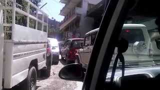 preview picture of video 'traffic in kasol'