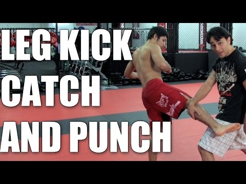 Jose Palacios: Leg Kick Catch and Punch
