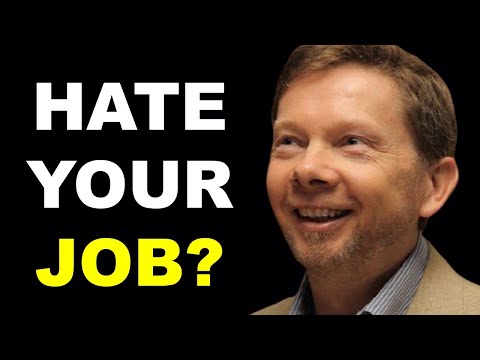 WORKING A BORING JOB? WATCH THIS! Eckhart Tolle Motivational Speech