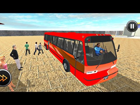 Uphill Mountain Bus Driving Simulator 3D Game - Android Gameplay 2022