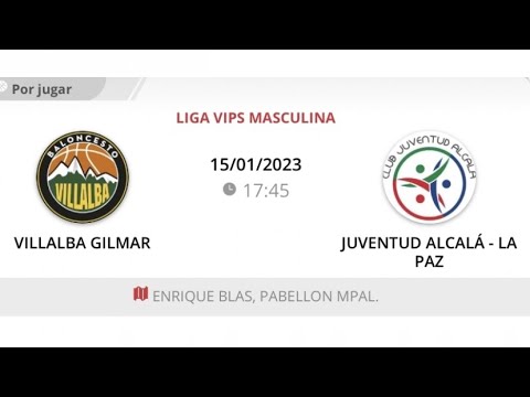 1ª Nacional masc VILLALBA GILMAR - JUVENTUD ALCALA