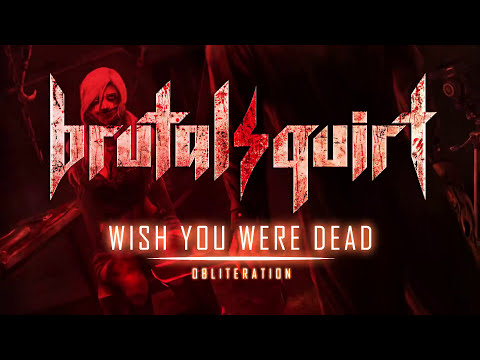 Brutal Squirt - Wish You Were Dead (Official Lyric Video)