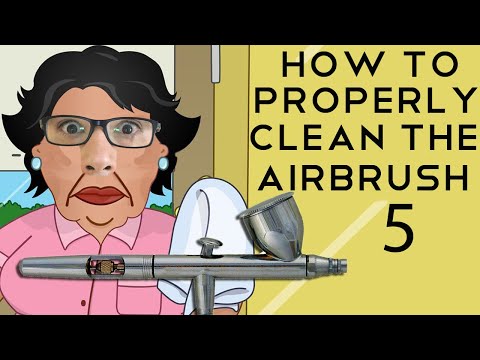 How to clean ANY airbrush! The ultimate guide
