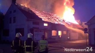 preview picture of video 'Boerenbond Nederweert verwoest door brand'