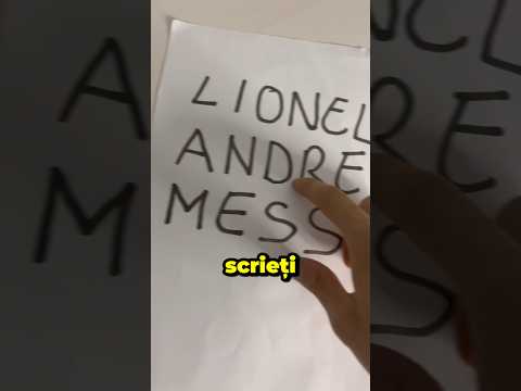 NUMELE COMPLET AL LUI MESSI