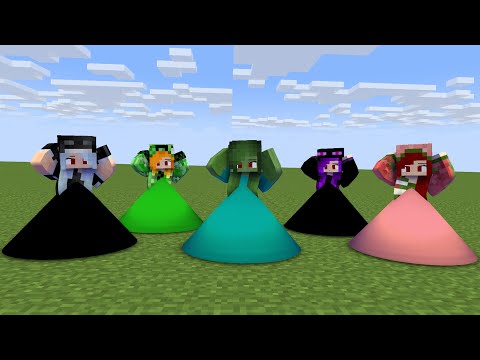 MONSTER SCHOOL : CHICKEN WING MEME MONSTER GIRLS PRINCESS - MINECRAFT ANIMATION