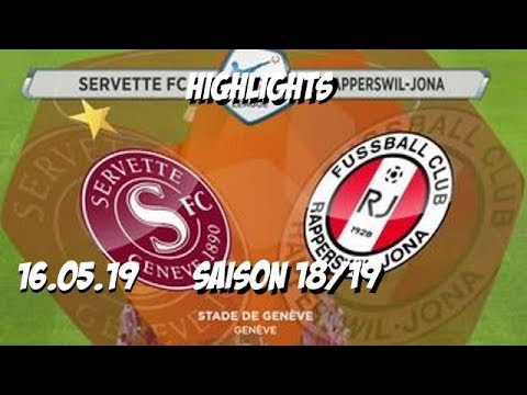 Highlights: FCS Servette - Genf vs Fc Rapperswil - Jona (16,05,19)