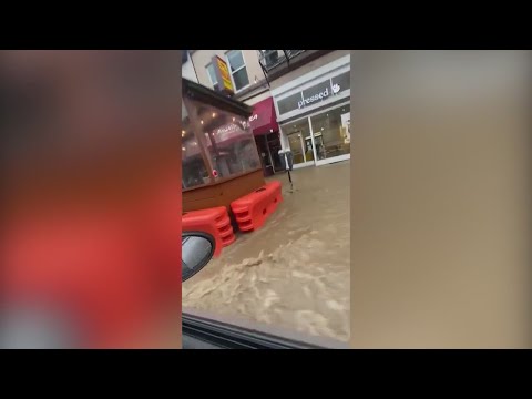 Burlingame residents brace for flooding, power outages