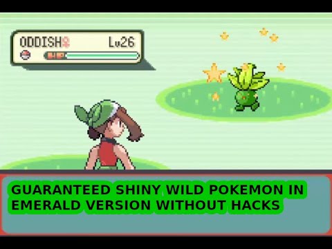 GUARANTEED WILD SHINY POKEMON IN EMERALD(How to RNG Wild Pokemon in Emerald)