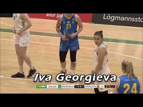 Iva Georgieva Mid-Season Highlights 2021/22  - Iceland