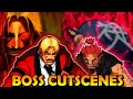 Capcom Vs SNK 2 Special Boss Transformation Cutscenes Shin Akuma God Rugal Endings