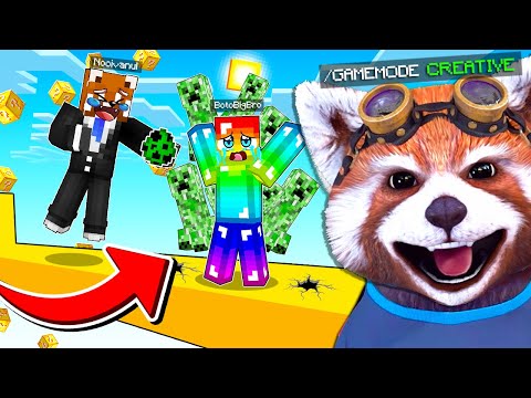 Folosesc CREATIVE pe Lucky Blocks Race