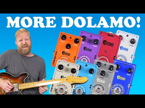 8 More DOLAMO Pedals! - Fuzz/Dist/Chorus/Boosts/DI?/Tremolo/Comp - #Affordaboard