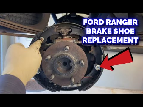 1998-2012 Ford Ranger Rear Brake Shoe Replacement