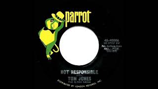 1966 Tom Jones - Not Responsible