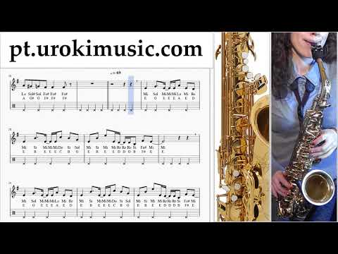 Aulas de Saxofone (tenor) Axel F - Crazy Frog Curso Aprender um-i372