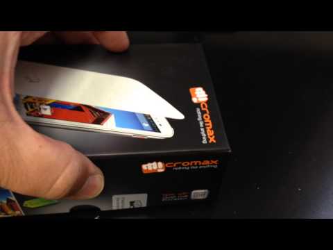 MICROMAX A110 CANVAS 2 DUAL SIM Unboxing Video - CELL PHONE in Stock at www.welectronics.com