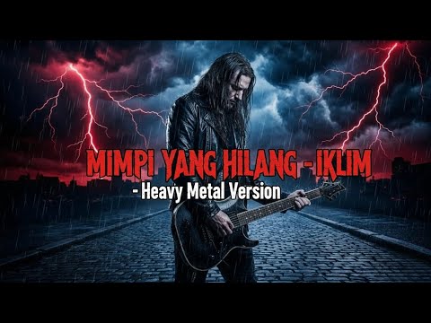 Mimpi Yang Hilang – Iklim | Heavy Metal Rock Version By Synth Dust (AI Music Cover)