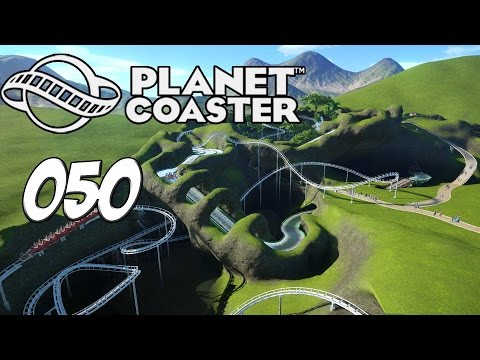 Planet Coaster Gameplay German #050 - Die Achterbahn fährt
