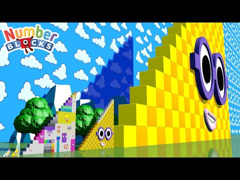 Numberblocks Step Squad NEW 1 to 210 vs 210 ,000,000 BIGGEST - The Amazing Step Squad Numberblocks