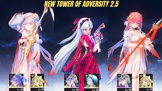 Wuthering Waves - NEW Tower of Adversity 2.5 | Resonant, Hazard, & Echoing Tower Gameplay (4K60 FPS)