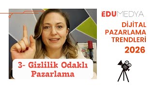 Trend 4 | Gizlilik Odaklı Pazarlama & 1. Parti Veri Stratejileri | 2026 Dijital 