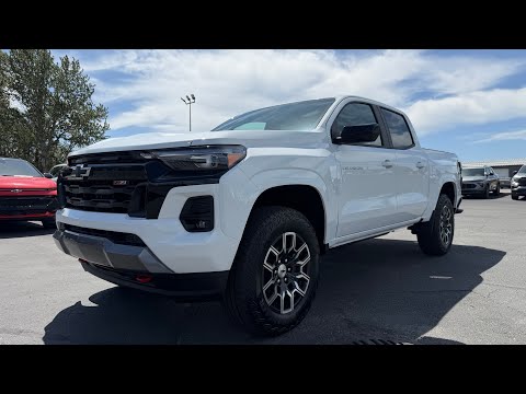 2026 Chevrolet Colorado Crew Cab Short Box 4-Wheel Drive Z71 in Summit White for sale at North Star Chevrolet Buick GMC in Cranbrook, BC