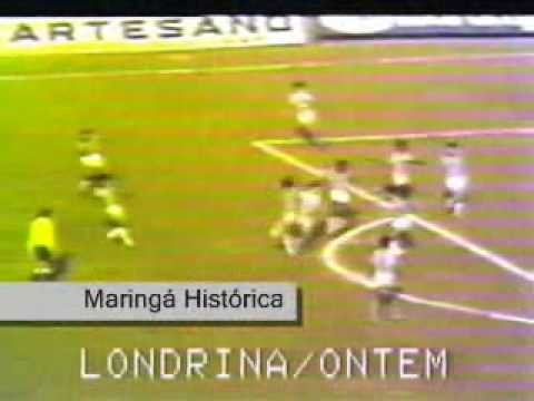 Grêmio e Londrina - 1980 - Maringá Histórica