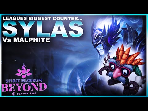 THE BIGGEST COUNTER IN LoL! SYLAS Vs MALPHITE! | League of Legends