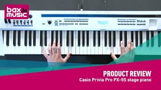 Video thumbnail for Casio Privia Pro PX-5S stage piano Review | Bax Music by Bax-shop | Bax Music Goes