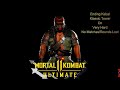 Mortal Kombat 11 Ultimate Ending Kabal Klassic Tower On Very Hard No Matches Rounds Lost
