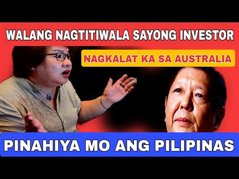 MALOU TIQUIA- INVESTOR WALANG TIWALA KAY PBBM. IKINAKALAT CHINA AAGAWIN TERETORYO NG PILIPINAS.