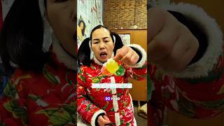 😱 He Didn't Believe Her... Then He Took a Bite! 🥶🍬😂 #shorts #viral #funny 