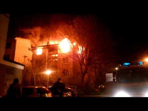 Požar u naselju Bele Vode (azbestno naselje)