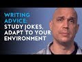 Author Gabe Hudson: Study jokes and adapt to your surroundings Video
