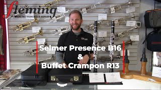 Video thumbnail for Buffet Crampon R13 & Selmer Paris Presence B16 @ Fleming Instruments by Fleming Musical Instruments & Repairs